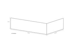 Elabrick Eckverblender Oregon 7,1 cm x 11,5/24 cm