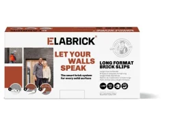 Elabrick Verblender Gdansk 4 cm x 37 cm Rot 1,5 m²