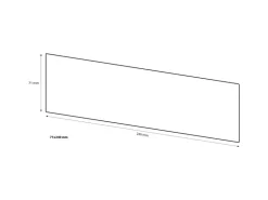Elabrick Verblender Glasgow 7,1 cm x 24 cm Anthrazit