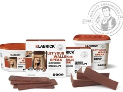 Elabrick Verblender Glasgow 7,1 cm x 24 cm Anthrazit
