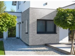 Elabrick Verblender Ibiza 7,1 cm x 24 cm Grau-Weiß 1 m²