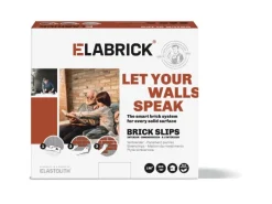 Elabrick Verblender Nebraska 7,1 cm x 24 cm Grau-Anthrazit