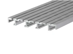 Entwässerungsrinne Pro 150 mm x 20 mm x 2.000 mm Eloxiert