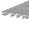 Entwässerungsrinne-Proside aus Aluminium 150 mm x 20 mm x 2000 mm Eloxiert