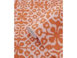 ESTAhome Tapete Abgenutzte Fliesen Korallenrot 50 X 900 Cm - 131483