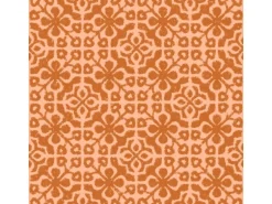 ESTAhome Tapete Abgenutzte Fliesen Orangebraun 50 X 900 Cm 131481