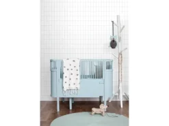 ESTAhome Tapete Kleine Fliesen Graublau 0,53 x 10,05 m 139029