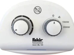 Fakir Heizlüfter trend HL 100 Weiß-Grau