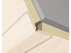 Faltleiste 22 mm x 22 mm Länge 2600 mm