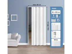 Falttür 82 cm x 203 cm Weiß