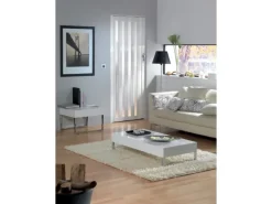 Falttür Larya Glas Weiß glänzend 84 cm x 205 cm