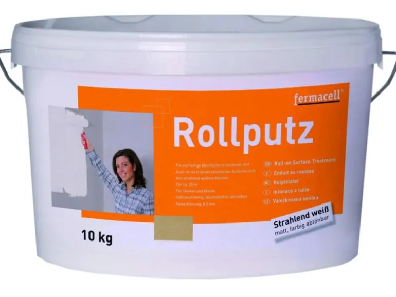 Fermacell Rollputz Weiß 0,5 mm Körnung 10 kg