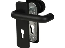 Feuerschutz Kurzschild-Garnitur "Nylon" Wohnungseingangstüren Knopf-Drücker