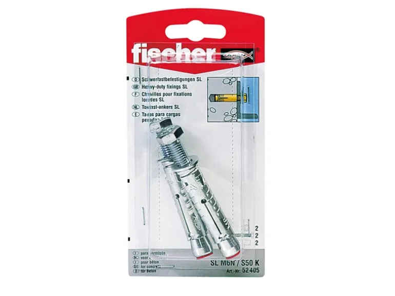 Fischer Schwerlastanker TA M8 S/10 K mit Schraube (2 ST)