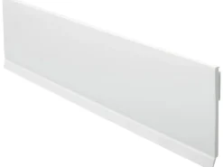 Flachleiste mit Lippe selbstklebend 50 x 2,5 mm Nutzlänge 97,5 cm Weiß