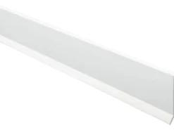 Flachleiste mit Lippe selbstklebend 30 x 2,5 mm Nutzlänge 97,5 cm Weiß