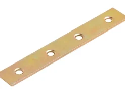 Flachverbinder Gelb Verzinkt 100 mm x 15 mm