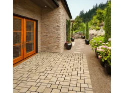 Florco Naturstein-Klickfliese Stone Travertine, Roma 30x30x2,8 cm, 4 Stk/VPE