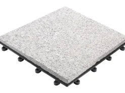 Florco Naturstein-Klickfliese Stone Granit, vollfl. 30x30x2,8 cm, 4 Stück/VPE