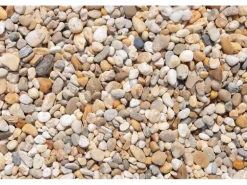 Flusskiesel Bunt 8 - 16 mm 25 kg PE-Sack