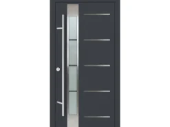 FM Türen AS68 Modell 45 1000 x 2100 Anthrazit Links Innen Beschläge Set 01