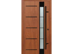 FM Türen AS68 Modell 65 1000 x 2000 Goldene Eiche Rechts Innen Beschläge Set 01