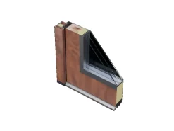 FM Türen AS68 Modell 66 1000 x 2000 Nussbaum Links Innen Beschläge Set 01