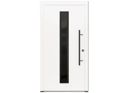 FM Türen AS68 Modell 21 1000 x 2100 Weiß Rechts Innen Beschläge Set 13 Glas 09