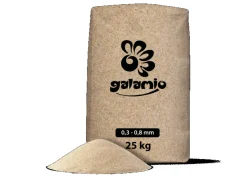 Galamio Quarzsand 1,0 - 2,0 mm 25kg x 12 Sack 300kg Palette