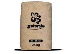 Galamio Quarzsand 1,0 - 2,0 mm 25kg x 12 Sack 300kg Palette