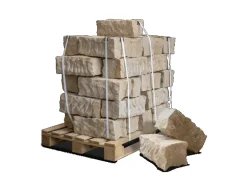 Galamio Sandstein Randsteine 40x20x15 Gespalten 980kg