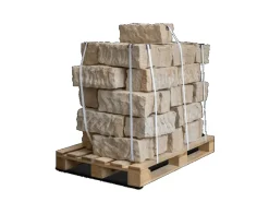 Galamio Sandstein Randsteine 40x20x15 Gespalten 980kg