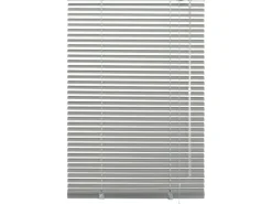 Gardinia Aluminium Jalousie 120 cm x 175 cm Silber
