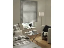 Gardinia Aluminium Jalousie 120 cm x 175 cm Silber