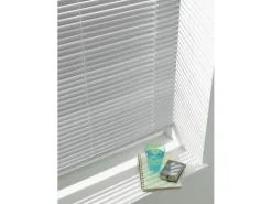 Gardinia Aluminium Jalousie 120 cm x 175 cm Silber