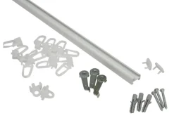 Gardinia Aluminiumschiene Weiß 120 cm
