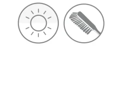 Gardinia Doppelrollo EasyFix 120 cm x 150 cm Schwarz