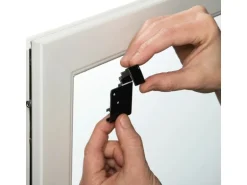 Gardinia Doppelrollo EasyFix 120 cm x 150 cm Schwarz