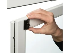 Gardinia Doppelrollo EasyFix 120 cm x 150 cm Schwarz