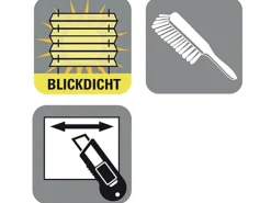Gardinia Easy Fix Plissee Greta Verspannt Perlmuttrosa 50 cm x 130 cm