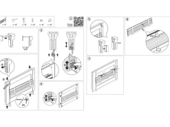 Gardinia Easy Fix Plissee Greta Verspannt Perlmuttrosa 50 cm x 130 cm