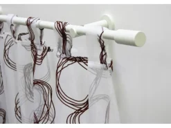 Gardinia Gardinenstangen-Set Elba 1-Lauf Ø 16/19 mm Ivory 120 cm - 210 cm