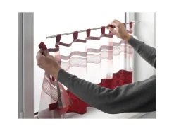 Gardinia Klemmstange Press&Go Kugel Ø 8/10 mm Edelstahloptik 50 cm - 80 cm