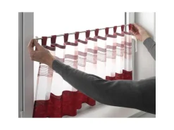 Gardinia Klemmstange Press&Go Kugel Ø 8/10 mm Edelstahloptik 50 cm - 80 cm