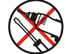 Gardinia Klemmstange Press&Go Kugel Ø 8/10 mm Edelstahloptik 50 cm - 80 cm