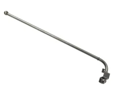 Gardinia Schwenkstange Ø 12 mm Edelstahloptik 55 cm - 85 cm