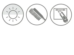 Gardinia Seitenzug-Rollo Uni Trend 162 cm x 180 cm Champagner