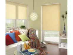 Gardinia Seitenzug-Rollo Uni Trend 162 cm x 180 cm Champagner