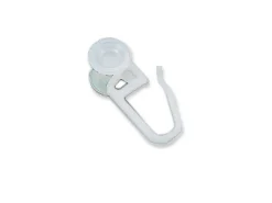 Gardinia U-Rollringe Weiß 20-er Pack