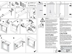 Gardinia Verdunkelungsrollo Blackout 122 cm x 180 cm Weiß